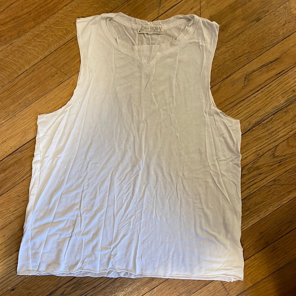 Josh Brown sleeveless shirt